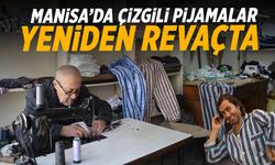 Manisa'da çizgili pijamalar yeniden revaçta