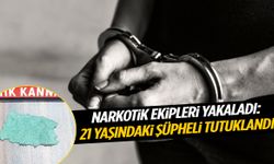 Manisa’da narkotik ekipleri yakaladı: 21 yaşındaki şüpheli tutuklandı!