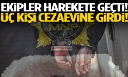 Manisa’da ekipler harekete geçti! 3 kişi tutuklandı…