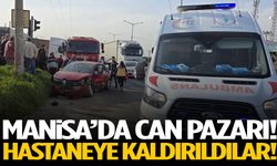 Manisa’da otomobiller hurdaya döndü! Yaralılar var…