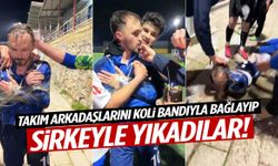 Manisa’da ‘sirkeli, yumurtalı’ doğum günü kutlaması