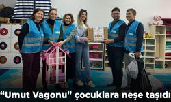 “Umut Vagonu” çocuklara neşe taşıdı