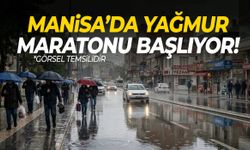 Manisa’da yağmur maratonu başlıyor! Günlerce sürecek…