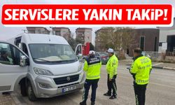 Öğrenci servislerine yakın takip!