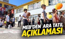 MEB'den ara tatil açıklaması