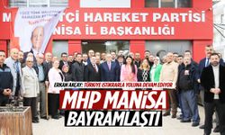 MHP Manisa bayramlaştı! Erkan Akçay’dan dikkat çeken açıklamalar…