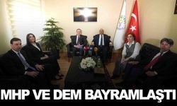 MHP ve DEM bayramlaştı… Süreç sonrası 3’üncü kez bir araya geldiler