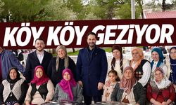 Mücahit Arınç köy köy geziyor