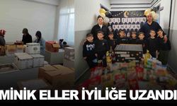 Minik eller iyiliğe uzandı