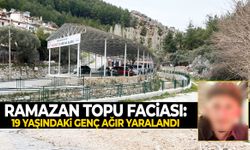 Ramazan topu faciası: 19 yaşındaki genç ağır yaralandı!