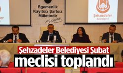 Şehzadeler Belediyesi Şubat meclisi toplandı… 18 madde karara bağlandı