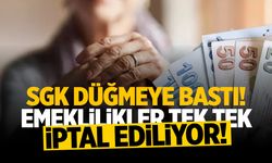 SGK düğmeye bastı! Binlerce emekliyi vuracak!