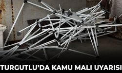 Turgutlu’da kamu malı uyarısı