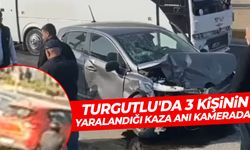 Yaralılar vardı! Kaza anı ortaya çıktı