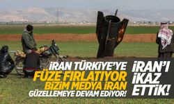Türkiye'ye atılan füze görüntülendi! İran'ı ikaz ettik!