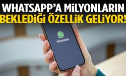 WhatsApp’a milyonların beklediği özellik geliyor!