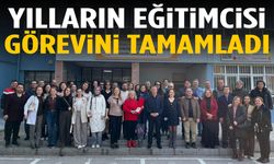Yılların eğitimcisi görevini tamamladı!