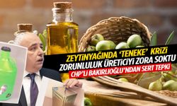 Zeytinyağında ‘teneke’ krizi! Zorunluluk üreticiyi zora soktu