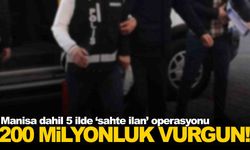 200 milyon TL’lik vurgunda Manisa detayı... 8 şüpheli yakalandı!