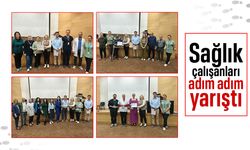 Adım adım sağlığa: Manisa’da sağlık çalışanları yarıştı