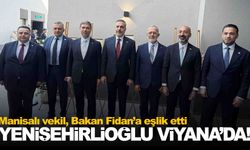 AK Partili Yenişehirlioğlu Viyana’da Hakan Fidan’a eşlik etti