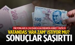 Asgari ücret anketi yapıldı! Sonuçlar şaşırttı