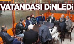 Başkan Şimşek Selimşahlar’da... Vatandaşı dinledi