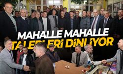 Başkan Şimşek talepleri yerinde dinledi