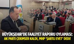 Büyükşehir’de faaliyet raporu oylaması: AK Parti çekimser kaldı, MHP ‘şartlı evet’ dedi!