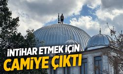 Caminin çatısına çıktı! 2 saat boyunca direndi