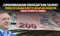 Cumhurbaşkanı talimat verdi: Emekli ve asgari ücrette yeni formüller masada!