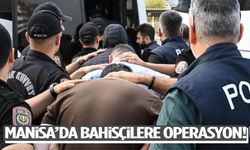 Manisa’da bahis çetesine operasyon!