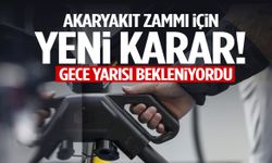 Gece yarısı bekleniyordu… Akaryakıt zammı için yeni karar!