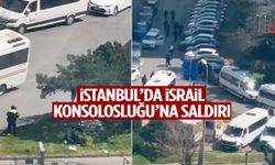 İstanbul’da İsrail Konsolosluğu önünde silah sesleri!