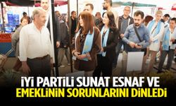 İYİ Partili Sunat Manisa’da esnaf ve emeklilerin sorunlarını dinledi