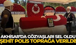 Akhisar’da yürek yakan veda! Şehit polis gözyaşlarıyla uğurlandı…
