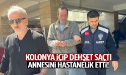 Kolonya içip dehşet saçtı! Annesini hastanelik etti