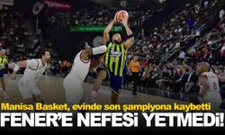 Manisa Basket’in nefesi yetmedi: 78-82