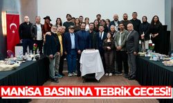 Manisa basınına tebrik gecesi