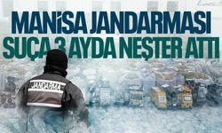 Manisa Jandarması'ndan 3 ayda suça neşter!