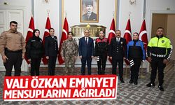 Vali Özkan emniyet mensuplarını ağırladı