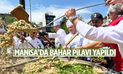 Manisa’da 2 ton bahar pilavı vatandaşlara dağıtıldı!