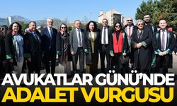 Manisa’da Avukatlar Günü’nde adalet vurgusu