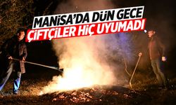 Manisa'da çiftçiler dün gece uyumadı