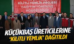 Manisa’da küçükbaş üreticilerine kilitli yemlik dağıtıldı!