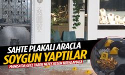 Manisa’da kuyumcu soygunu: Kepenk kesildi, camlar kırıldı… Kaçış uzun sürmedi!