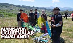 Manisa’da uçurtmalar Gazze ve Kahramanmaraş havalandı