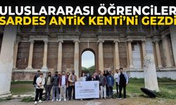 Uluslararası öğrenciler Sardes Antik Kenti’ni gezdi