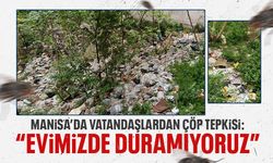 Manisa’da vatandaşlardan çöp tepkisi: “Evimizde duramıyoruz”