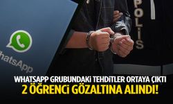 Manisa’da WhatsApp grubunda tehdit: 2 öğrenci gözaltında!